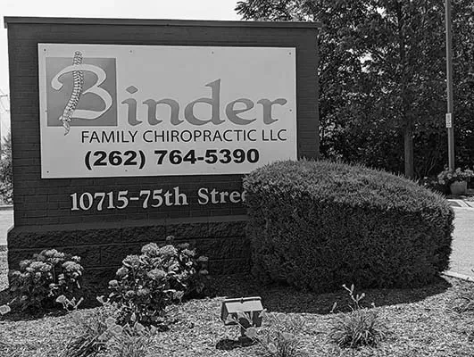 Chiropractic Kenosha WI Office Sign